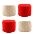 thumbnail image 1 of Paquete de 4 de para Taburete de Bar para Reposapiés de 28 Cm / 11 Pulgadas de Diámetro Sunnimix Funda de taburete redonda, 1 of 7