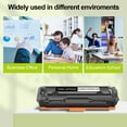 thumbnail image 3 of greencycle 1 Pack 201X CF400X Compatible Toner Cartridge Replacement for 201X 201A CF400X CF400A Black Toner Works on Color MFP M277dw M252dw M277n M277c6 Printer, 3 of 7