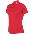 thumbnail image 2 of Adidas Womens Performance Polo, L, Collegiate Red, 2 of 3