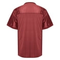 thumbnail image 4 of Mens Athletic Sports T-Shirt V-Neck Short Sleeve Mesh Workout Shirt Fashion Loose Pullover Fathers Day Gift, 4 of 7