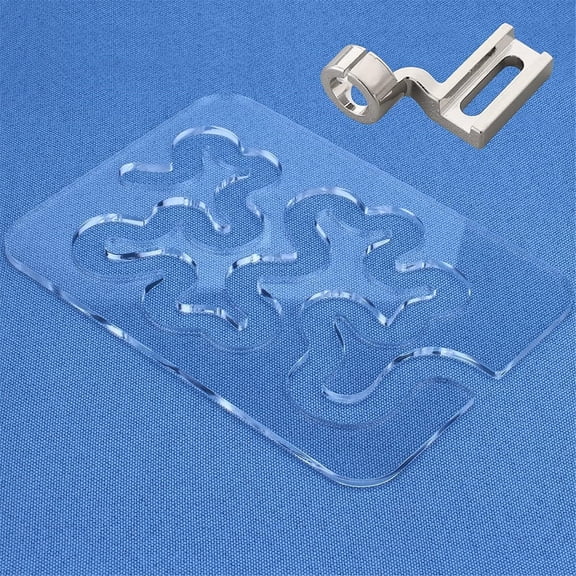 Quilting Templates for Machine Quilting and Low Shank Ruler Foot Kit