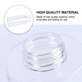 thumbnail image 3 of WEUVEB 4Pcs Portable Square Makeup Remover Bottles With Press Pump Container For Travel And Outdoor Use 300ml Plastic, 3 of 7