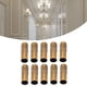 thumbnail image 5 of Soporte De Velas, Mangas De Velas De Lámpara, Mangas De 10 Lámparas De Paquete Para La Lámpara De Lámpara De Candelabro Tubo Base De Lámpara, 5 of 7