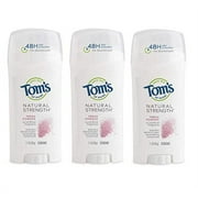 Tom's of Maine Natural Strength Deodorant, Fresh Powder, 2.1oz, 3 Pack