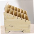 thumbnail image 4 of OULII Desktop Storage Phone Holder Wood Multi-functional Storage Box 1 Pair for Classroom Use, 4 of 8