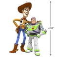 thumbnail image 5 of 2020 Hallmark Ornament Disney Pixar Toy Story Buzz Lightyear and Woody 25th Anniversary, 5 of 5