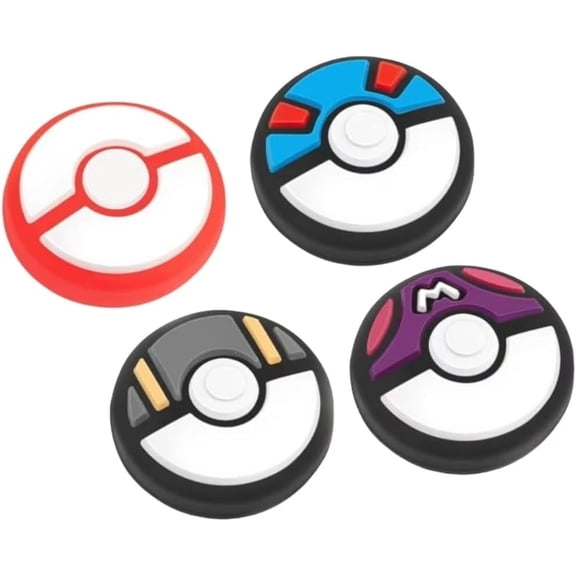 4 Pack Thumb Grips Compatible with Switch 2 (2025), Thumb Grip Caps for Switch 2 (2025), Enhanced Gaming Grip Set, Joycon Grip Button Stick Cover (C)