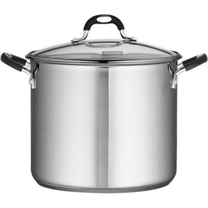Tramontina Stainless Steel 12 Qt Covered Stock Pot