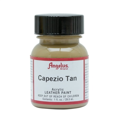 UPC: 0086366711637 | Angelus® Acrylic Leather Paint  1 oz.  Capezio Tan