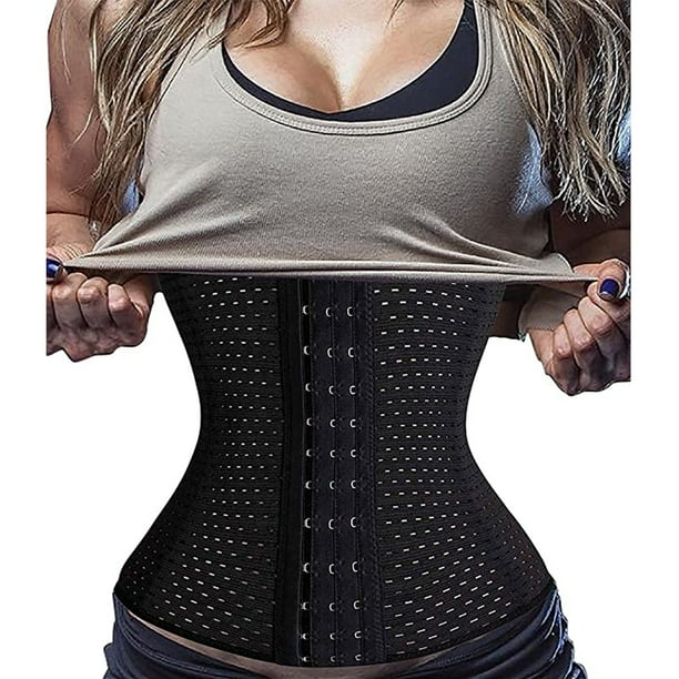 Ilfioreemio Women Waist Trainer Corset for Weight Loss Sport Workout