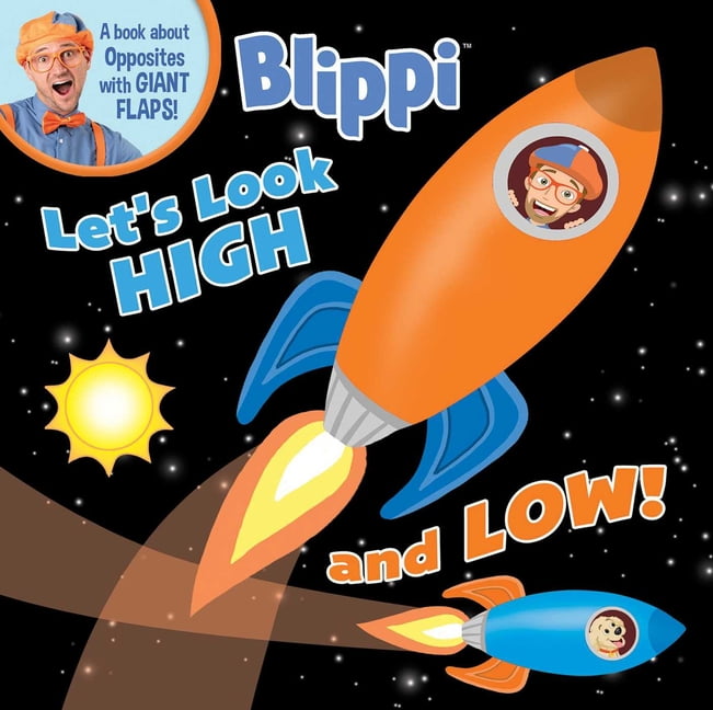 8x8 with Flaps: Blippi: Let's Look High and Low (Paperback)
