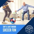 thumbnail image 4 of Balón de fútbol sala Revive Wonder The Soft, tamaño 4, rojo, blanco y azul, 4 of 6