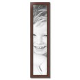thumbnail image 2 of ArtToFrames 9" x 43" Honors Mahogany with Gold Picture Frame, 9x43 inch Brown Wood Poster Frame (WOM-5156), 2 of 7