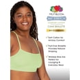 thumbnail image 2 of Sujetador deportivo Fruit of the Loom de algodón con tirantes finos para mujer, 2 of 4