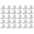 thumbnail image 2 of 30Pcs Garden Drip Irrigation Detachable AntiDrip Device Tool for Greenhouse Cooling Atomization, 2 of 4