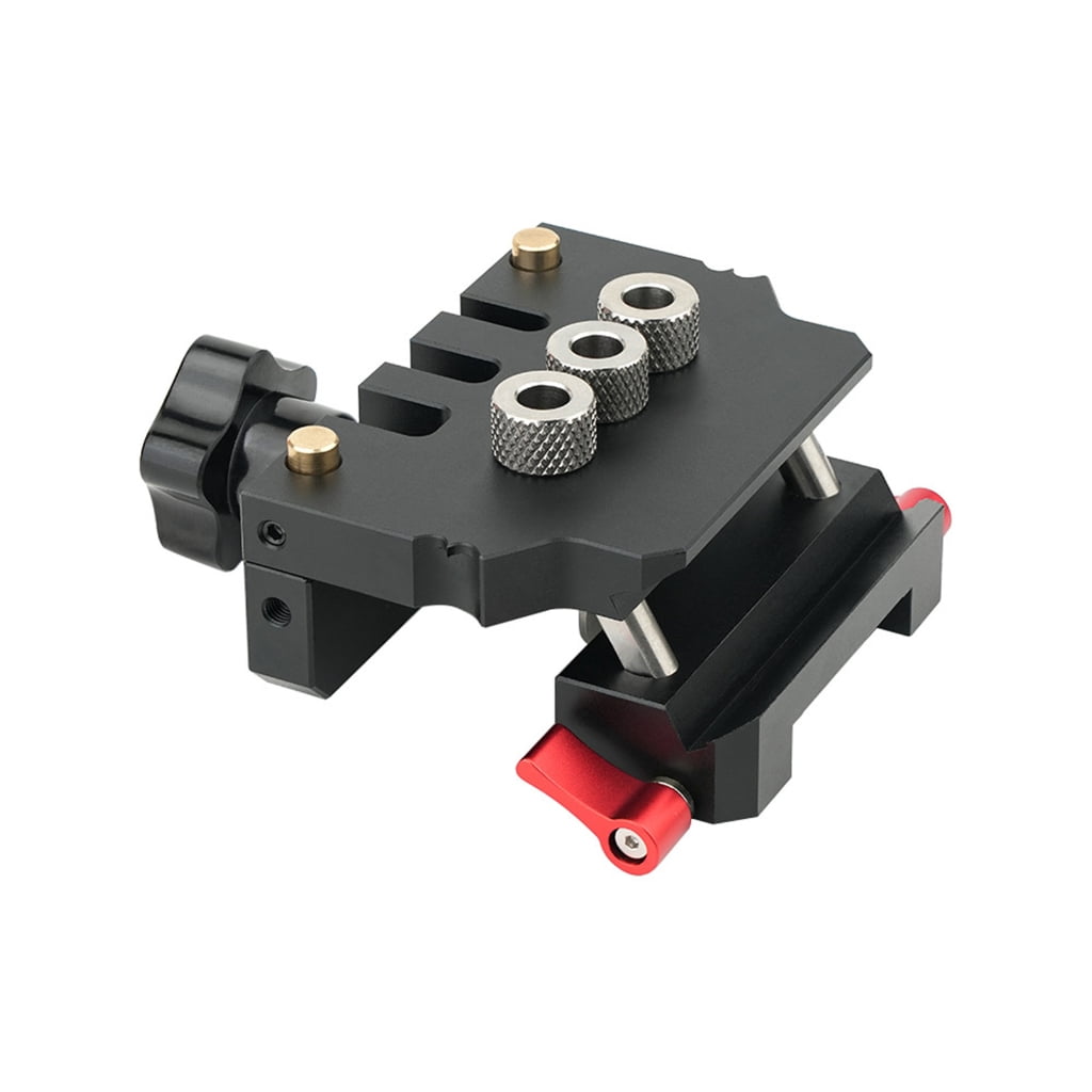 Doweling Jig Kit Vertical Drill Guide Hole Locator Hole Puncher Woodworking Tool