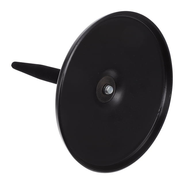 WESIEVYA Support d'Affichage pour Flûte Fond Rond Fer Noir 1Ensemble pour Usage Extérieur