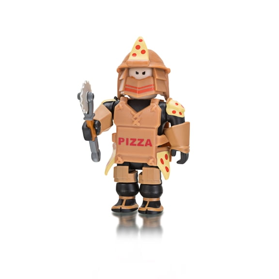 Roblox Action Collection - Loyal Pizza Warrior Figure Pack [Includes Exclusive Virtual Item]