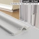 thumbnail image 3 of Burlete de 26 pies para ventanas/puertas Tapón de tiro de ventana autoadhesivo Tira de sellado de espuma Sellado de espacios insonorizado Aislamiento de ventana Bloqueador de tiro de puerta Blanco, 3 of 7