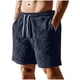 thumbnail image 2 of pstuiky Abreviatura para hombres, Pantalones cortos de trabajo de pierna recta, holgados y cómodos, de color liso, a la moda y para tiempo libre para hombre Pantalones cortos para correr para hombre, 2 of 5