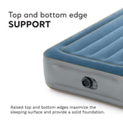 (3 pack) Intex 15 Twin Essential Rest Dura-Beam Airbed Mattress with Built-in Pump
