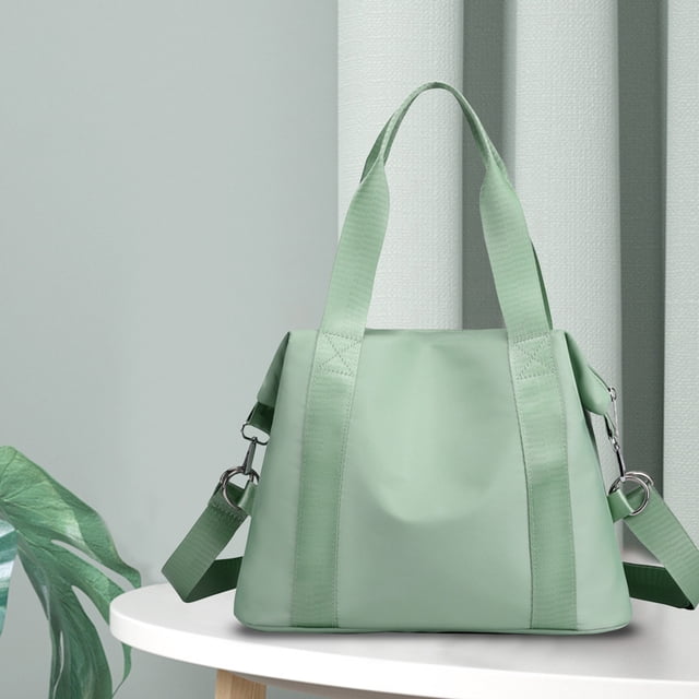 Xihbxyly Bolso Bandolera de Gran Capacidad, Nailon Impermeable, Múltiples Bolsillos Interiores, Ideal para Viajes, Fitness y Compras, Práctico Bolso de Hombro, Tamaño 34 X 30 X 14 Cm.