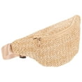thumbnail image 6 of WAXIAYU Straw Woven Chest Storage Belt Bag - Summer Waist Pouch, 6 of 7