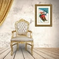 thumbnail image 3 of Vintage Apple Collection 11x14 Gold Ornate Wood Framed with Double Matting Museum Art Print Titled - Vintage Xmas 1, 3 of 4