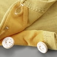 thumbnail image 6 of mgoYE Girl Baby Clothes Casual Round-neck Short-sleeved T-shirt and Short Suit Summer Beachwear|Yellow 3-4 Years, 6 of 6