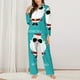 thumbnail image 2 of Fotbe Cute Santa Claus Conjunto de Pijama de Manga Larga para Mujer con Estampado, Ropa de Dormir de 2 Piezas, Conjunto de Casa Suave y Cómodo con Bolsillos-XX-Large, 2 of 7