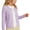 Purple, variant on Toddler Baby Girls Long Sleeve Cardigan Kids Basic Button Up Knitted Sweaters for 0-8 Years