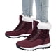 thumbnail image 2 of Zapatos para mujer, de invierno, cálidos, gruesos y para esquiar en la nieve, de algodón, grandes, para correr, botas vaqueras., 2 of 6