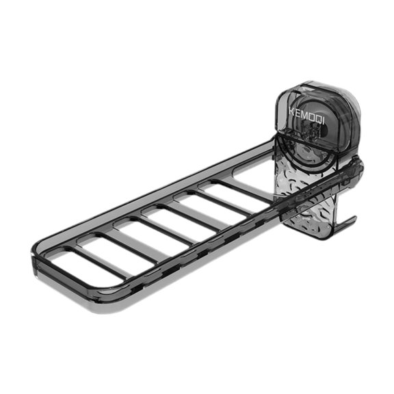 Tendedero de pared plegable para ropa, plegable, para colgar en la pared Gris