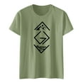 thumbnail image 4 of YDLCAFD T-Shirts pour Femmes Surdimensionnés Graphiques Dieu Est Plus Grand Que les Hauts et les Bas T-Shirt Femmes Pull Manches Courtes Haut Graphique, 4 of 4