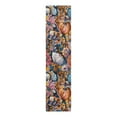 thumbnail image 3 of Unique Loom Blossom Collection Area Rug - Negril (2' x 8' Runner Multi/Black), 3 of 7