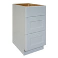 thumbnail image 2 of Sunny Wood Shb18d-A Shaker Hill 18" Drawer Base Cabinet - White, 2 of 2