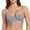 Grey, variant on FYEGRE Women's Lightly Padded Balconette Bra Tshirt Supportive Demi Underwire Plus Size Grey 85C