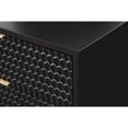 thumbnail image 4 of Origins by Alpine Black Pearl Three Drawer Small Wood Chest in Black, 4 of 4