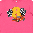 thumbnail image 4 of Inktastic Number Eight Race Car Youth T-Shirt, 4 of 5