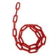 thumbnail image 1 of Cadena oscilante intercambiable con revestimiento de plástico resistente de 1,2 m, roja, 1 of 9