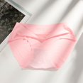 thumbnail image 1 of TrowBridge-bragas de satén de seda para mujer, ropa interior sin costuras, transpirable, lencería Sexy, talla grande, 18 colores, 1 of 4