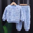 thumbnail image 2 of Paguaki Baby Girl Pajamas Kids Toddler Girls Boys Pajamas 2 Pjs Set Sleepwear 12 18 Months, 2 of 4