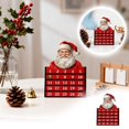 thumbnail image 1 of Wooden Countdown Calendar Featuring Santa Theme for Festive Celebrations and Holiday Countdown, 1 of 6