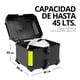 thumbnail image 2 of Caja Para Moto Maletero Abs Onof 45l Impermeable Resistente, 2 of 8