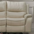 thumbnail image 5 of Furniture of America Caddo Modern Adult Upholstered Fabric Manual Reclining Sofa, Beige, 5 of 5