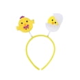thumbnail image 5 of Msgweeeg Headbands for Women Womens Headbands Easter Decoration Easter Headwears Plastic Headband Holiday Party Accessories Eggshells Chick Rabbits Ears Easter Egg Headband Hairpiece, 5 of 9