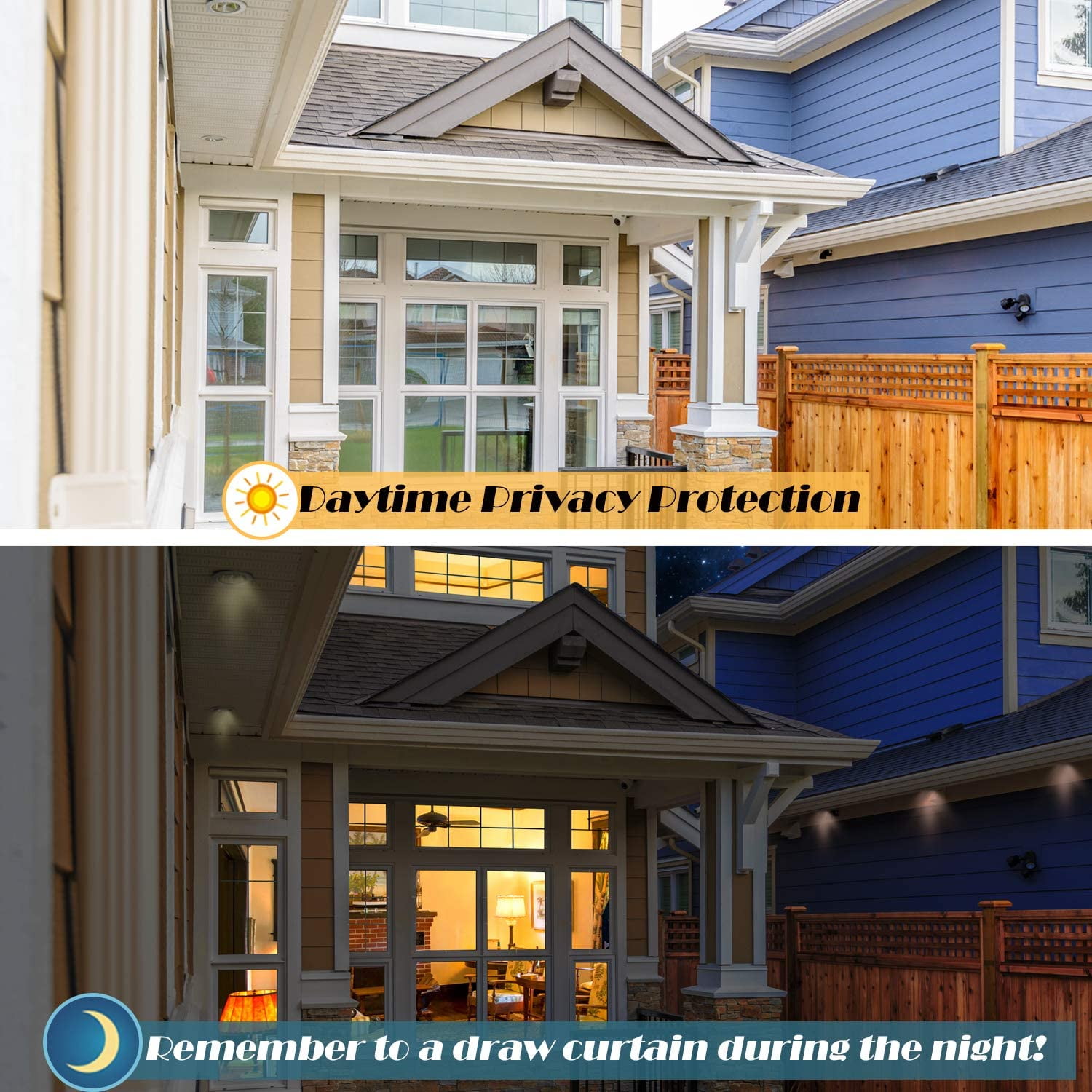 Window Tint One Way Mirror Heat Control Anti-UV Solar Screen Non-Adhesive Static