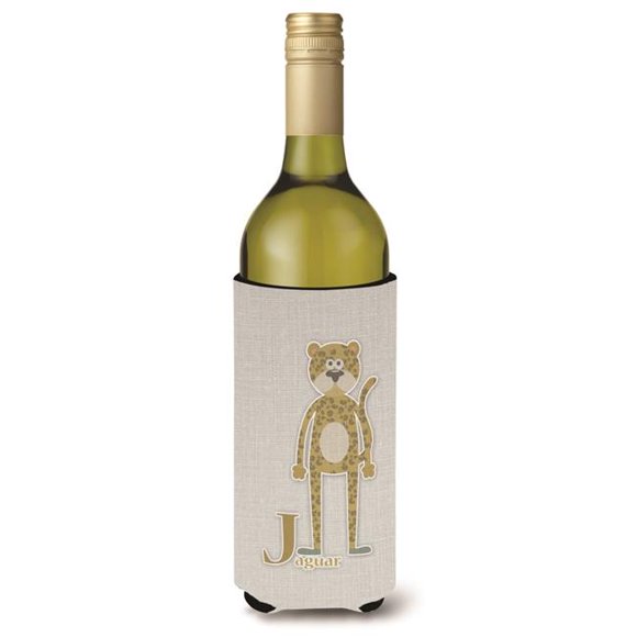 Carolines Treasures BB5735LITERK Alphabet J pour Bouteille de Vin Jaguar Belverge Isolant Hugger