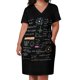 thumbnail image 3 of Formulario de profesor de Física Vestido holgado con bolsillos vestido vestidos vestido de noche mujer, 3 of 7