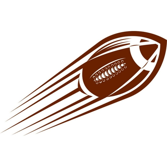 Do It Yourself Wall Decal Sticker Football Boys Bed Room Size: 12x36"